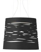 Sospensione Tress - Ø 48 x h 41 cm di  - Nero - Materiale plastico