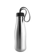 Borraccia Active - / 0,7 L - Inox di  - Nero/Metallo - Metallo/Materiale plastico