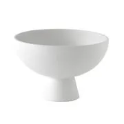 Coppa Strøm Large - / Ø 22 cm - Ceramica / Fatta a mano di  - Grigio - Ceramica