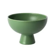 Coppa Strøm Large - / Ø 22 cm - Ceramica / Fatto a mano - Esclusiva di  - Verde - Ceramica