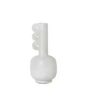 Vaso Muses - Clio - / Ø 13 x H 29 cm di  - Bianco - Ceramica
