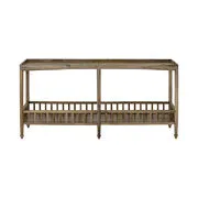 Console: Sali - / Legno di Mango - L 168 x P 43 x H 80 cm di  - Legno naturale - Legno