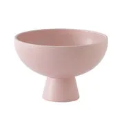 Coppa Strøm Large - / Ø 22 cm - Ceramica / Fatta a mano di  - Rosa - Ceramica