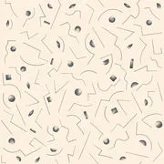 Carta da parati Constellation 2 - / 1 rotolo - larg 70 cm di  - Beige - Carta