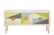 Buffet Harlequin - / L 150 cm - vetro di  - Multicolore - Vetro