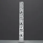 Lampada a stelo New Nature LED - / Bluetooth di  - Bianco - Materiale plastico