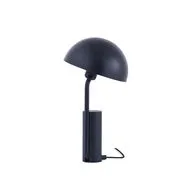 Lampada da tavolo Cap - / Orientabile - H 50 cm di  - Blu - Metallo