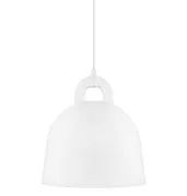 Sospensione Bell / Small Ø 35 cm -  - Bianco - Metallo