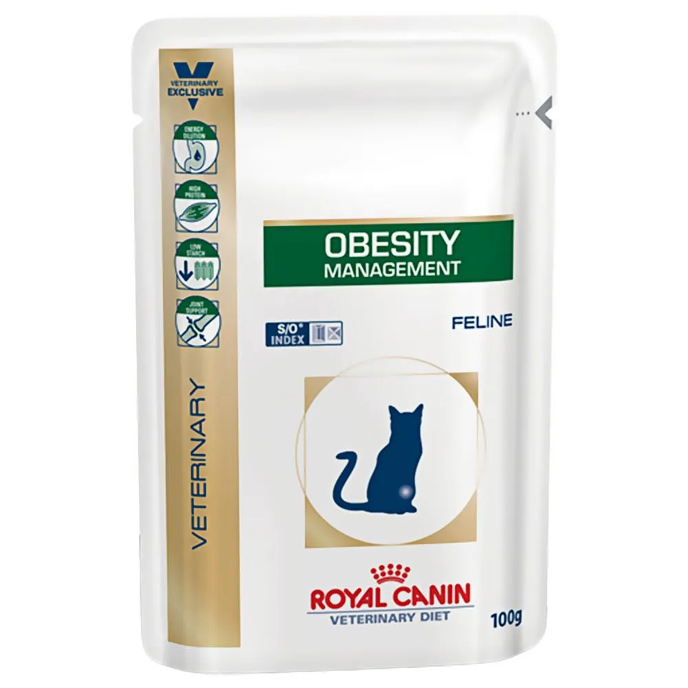 Royal Canin Obesity Management Veterinary Diet - 12 x 100 g
