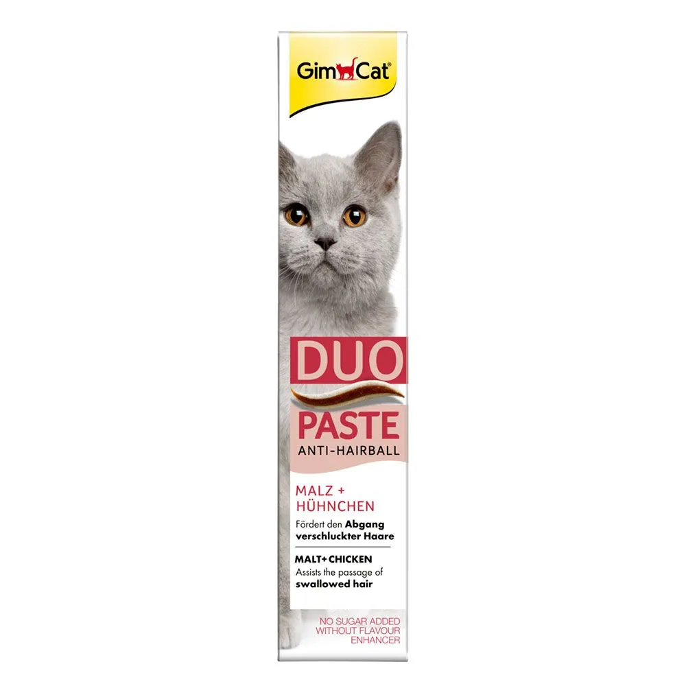 GimCat Duo Paste Anti-Hairball Malto & Pollo - 50 g