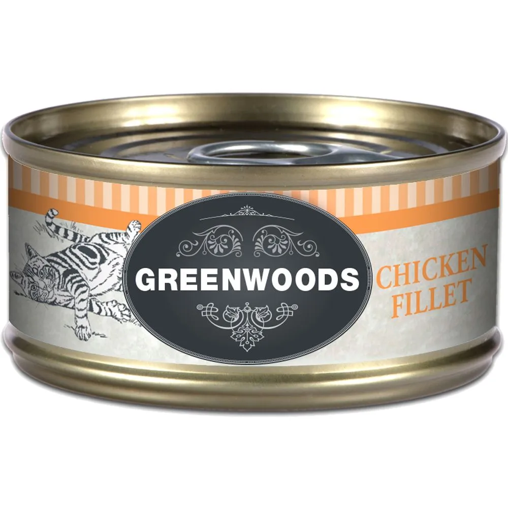 Greenwoods Adult Filetto di pollo - 6 x 70 g