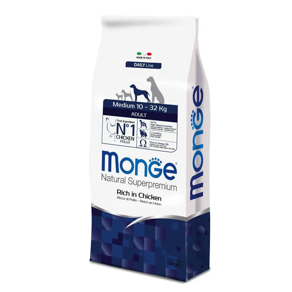 Monge Superpremium Adult Medium - 12 kg