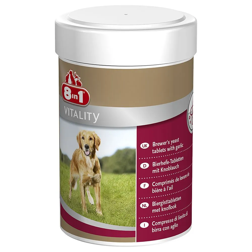 Compresse multivitaminiche 8in1 Vitality - 260 compresse