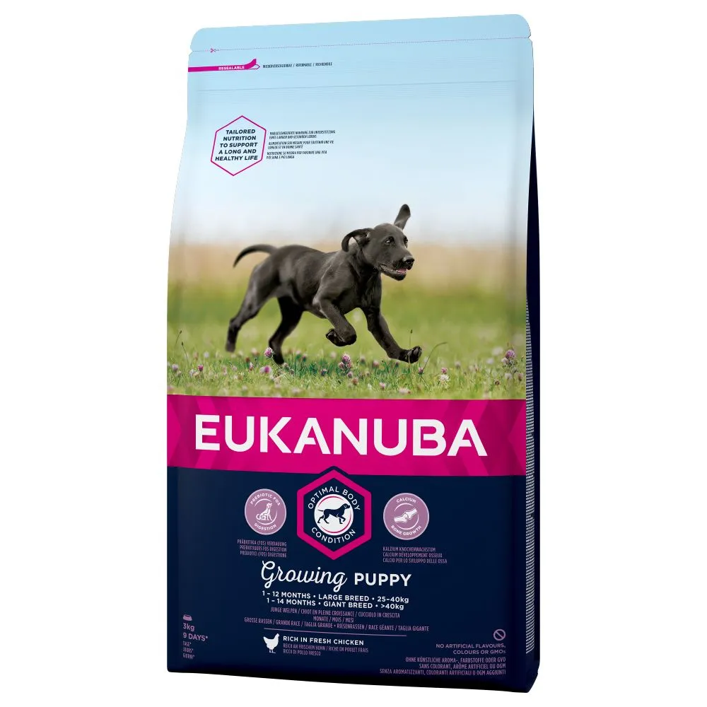 Eukanuba Growing Puppy Large Breed Pollo - 15 kg