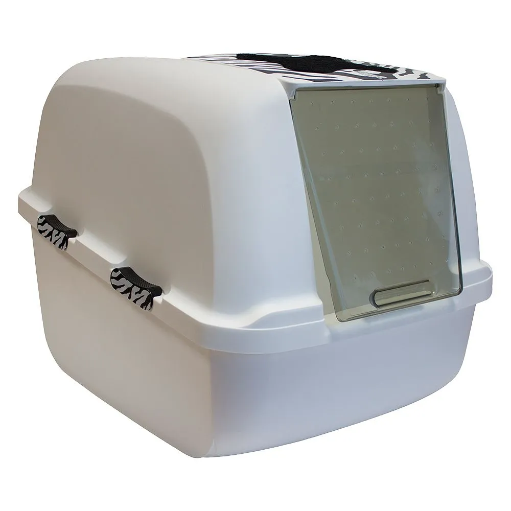 Toilette Catit Jumbo White Tiger - L 57 x P 50 x H 46,5 cm