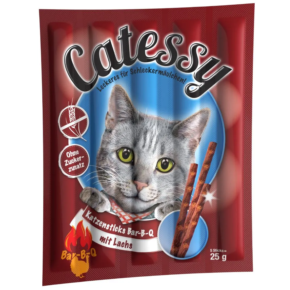 Catessy Sticks Bar-B-Q con Salmone - 10 pz