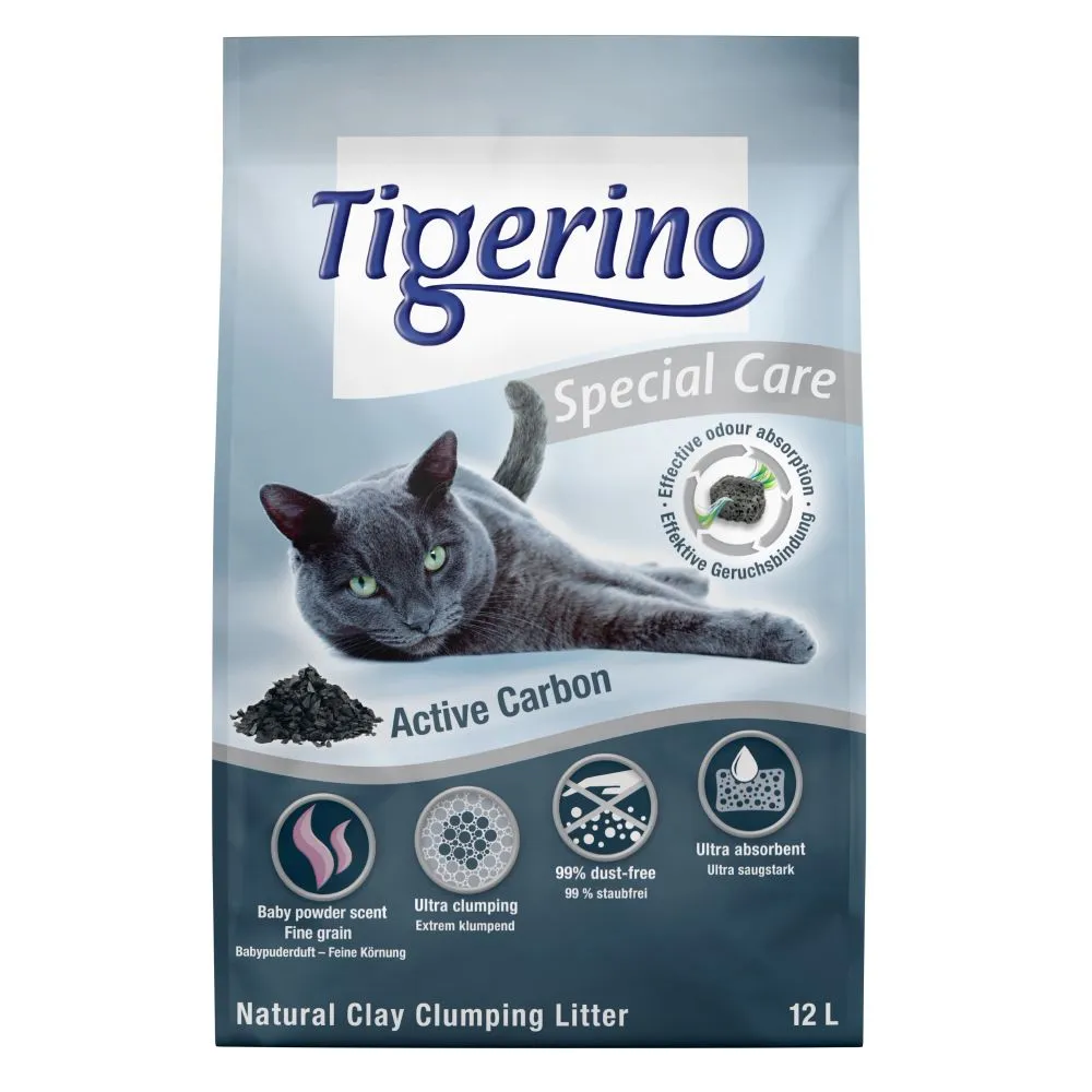 Lettiera Tigerino Special Care - Active Carbon - 12 l