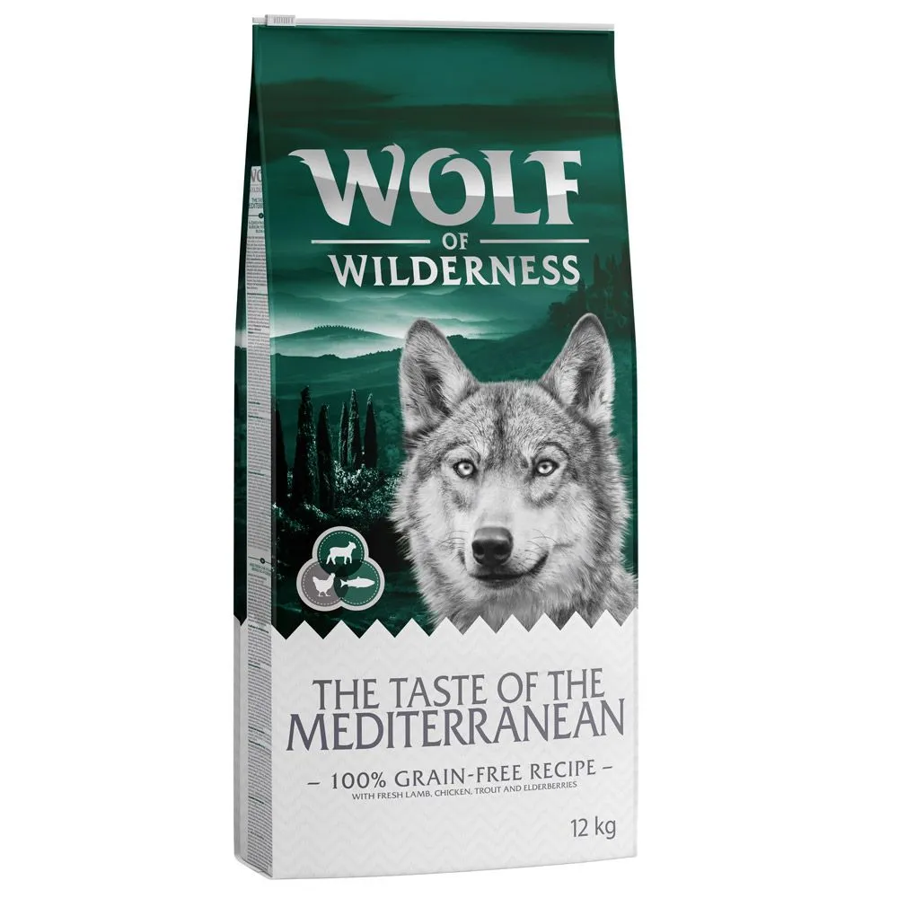 Wolf of Wilderness "The Taste Of The Mediterranean" - 12 kg