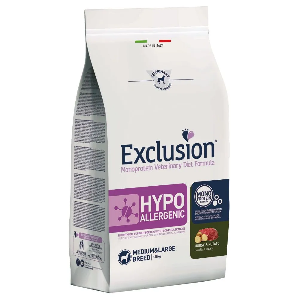 Exclusion Diet Hypoallergenic Cavallo & Patate - 2 kg