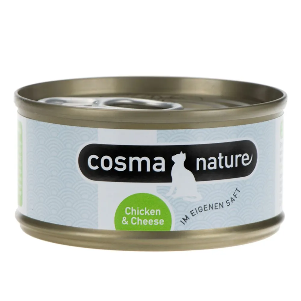 Cosma Nature 6 x 70 g - Pollo & Prosciutto