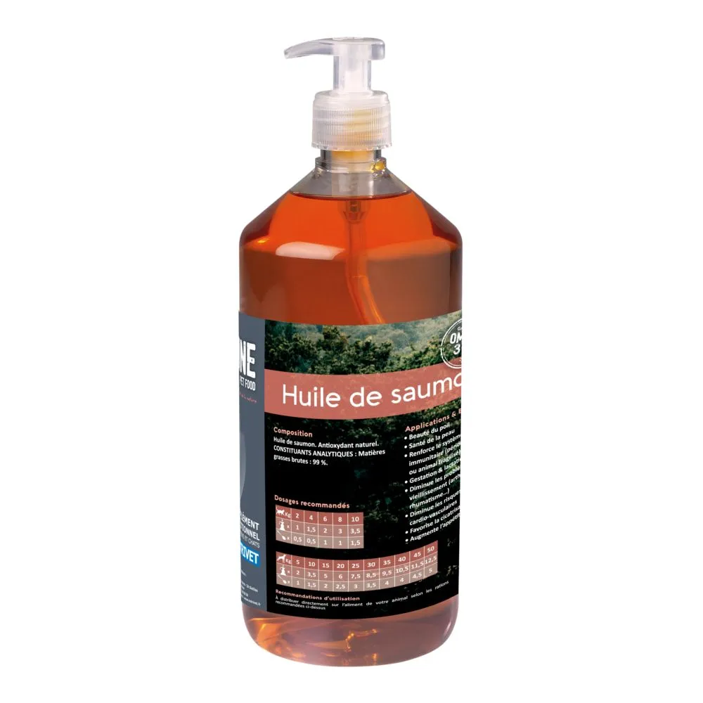 Olio di salmone Nutrivet Inne - 1 l