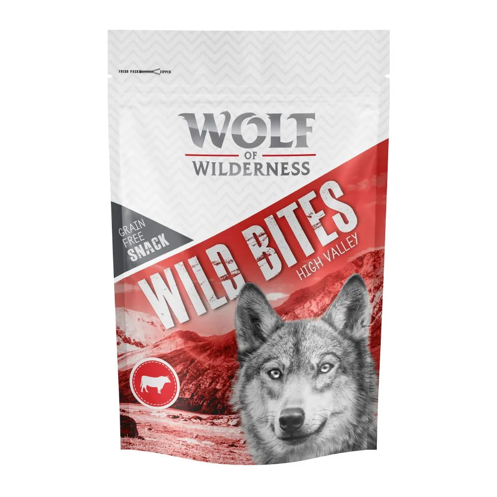 Wolf of Wilderness Snack - Wild Bites 180 g - Wild Hills - Anatra