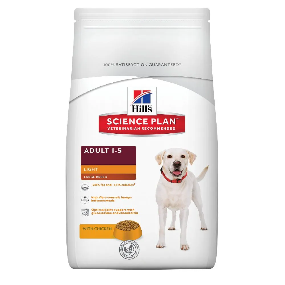 Hill's Science Plan Adult 1-5 Advanced Fitness Light Large Breed con Pollo - 18 kg