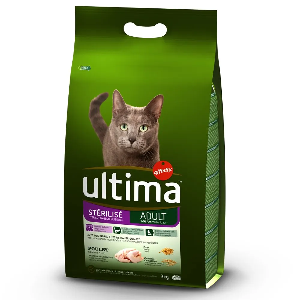Ultima Cat Sterilized Pollo - 3 kg
