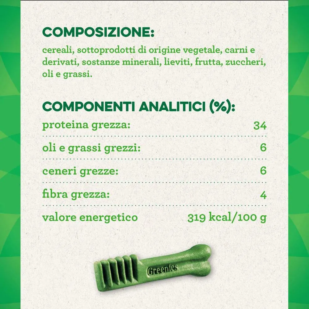 Greenies Snack - Igiene Dentale - 340 g - Petite 20 pz