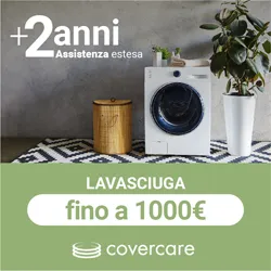 Assistenza estesa Covercare 2 anni Lavasciuga da 0 a 1000€