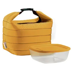 Borsa termica On the Go Giallo Set Borsa + Contenitore 1.4 litri