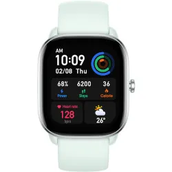 Smartwatch GTS 4 Mini - Resistente all'Acqua - GPS - Bluetooth - Blu