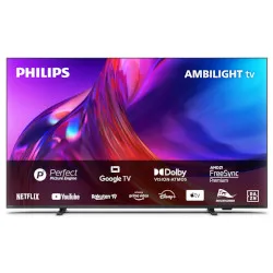 TV LED Ambilight TV The One 8518 50'' 4K UHD Dolby Vision e Dolby Atmos Google TV