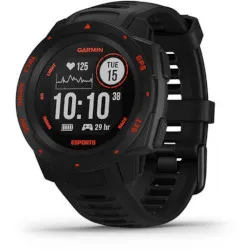 Smartwatch Instinct Esports Edition - Orologio Sportivo - GPS - Nero/Rosso - 45 mm