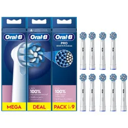 Testina di ricambio Oral-B Testine Di Ricambio Pro Sensitive Clean, Confezione Da 9 Testine