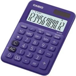 Calcolatrice MS-20UC-PL-W-EC Da Tavolo - Display 12 Cifre - Viola