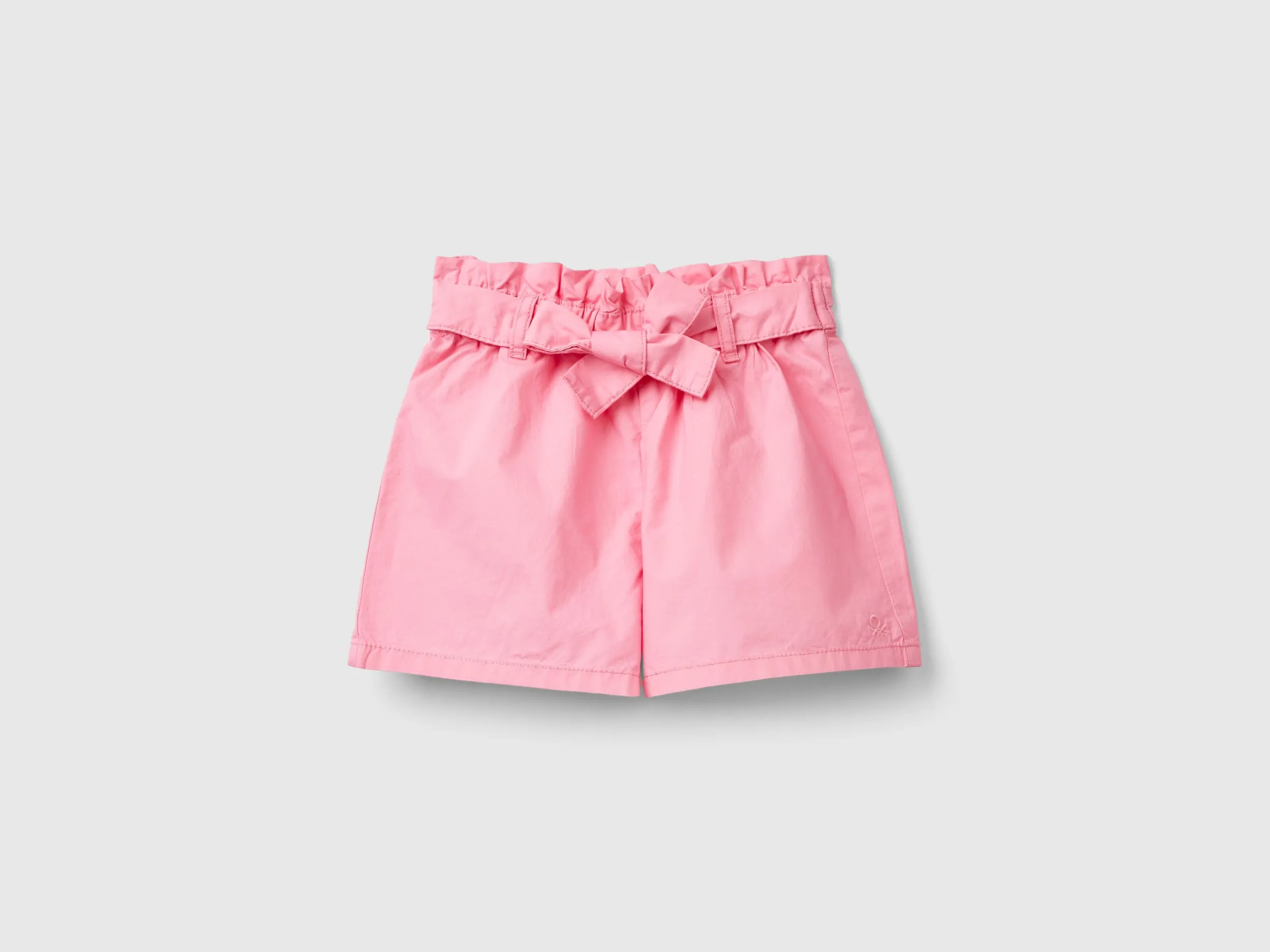 Benetton, Bermuda Con Fusciacca, Rosa, Bambini