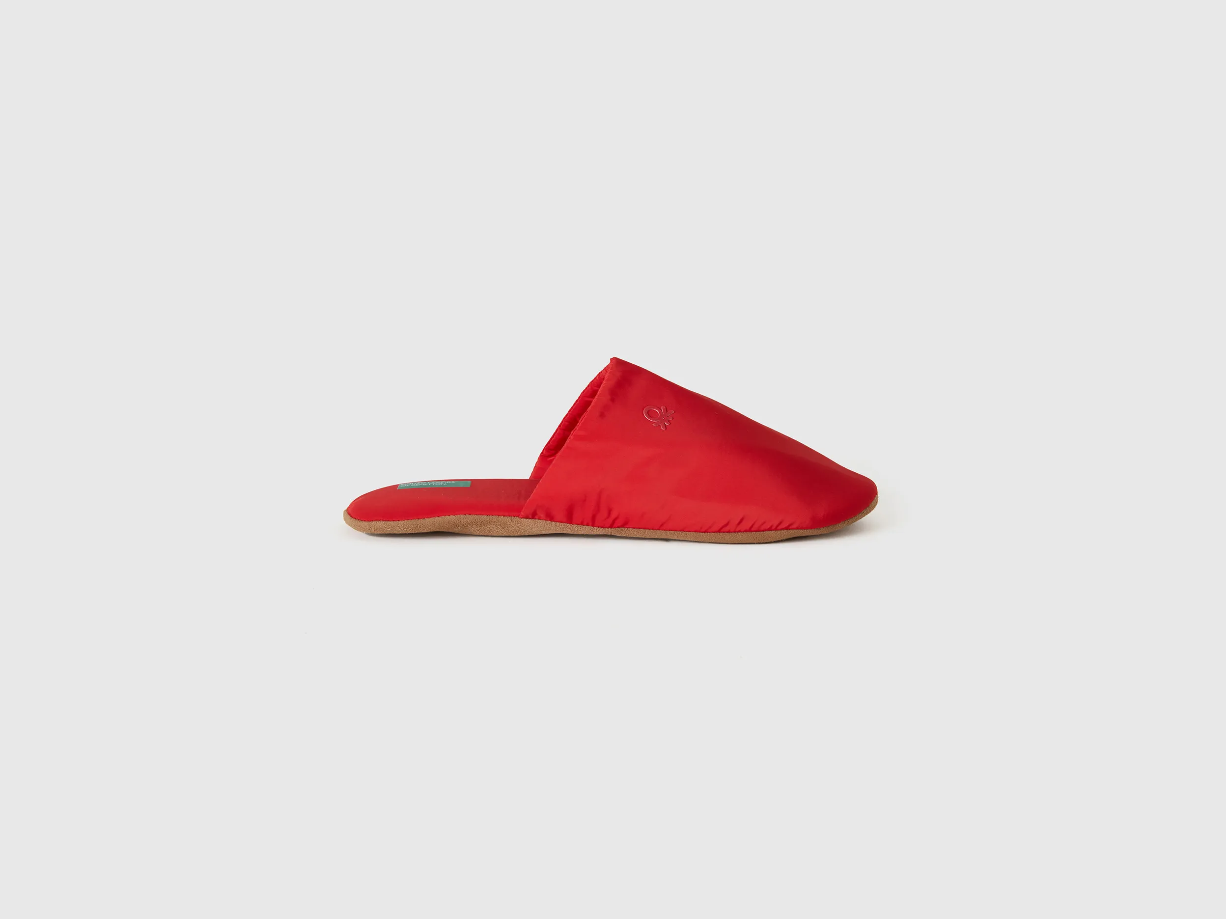 Benetton, Pantofole Con Astuccio, Rosso, Donna