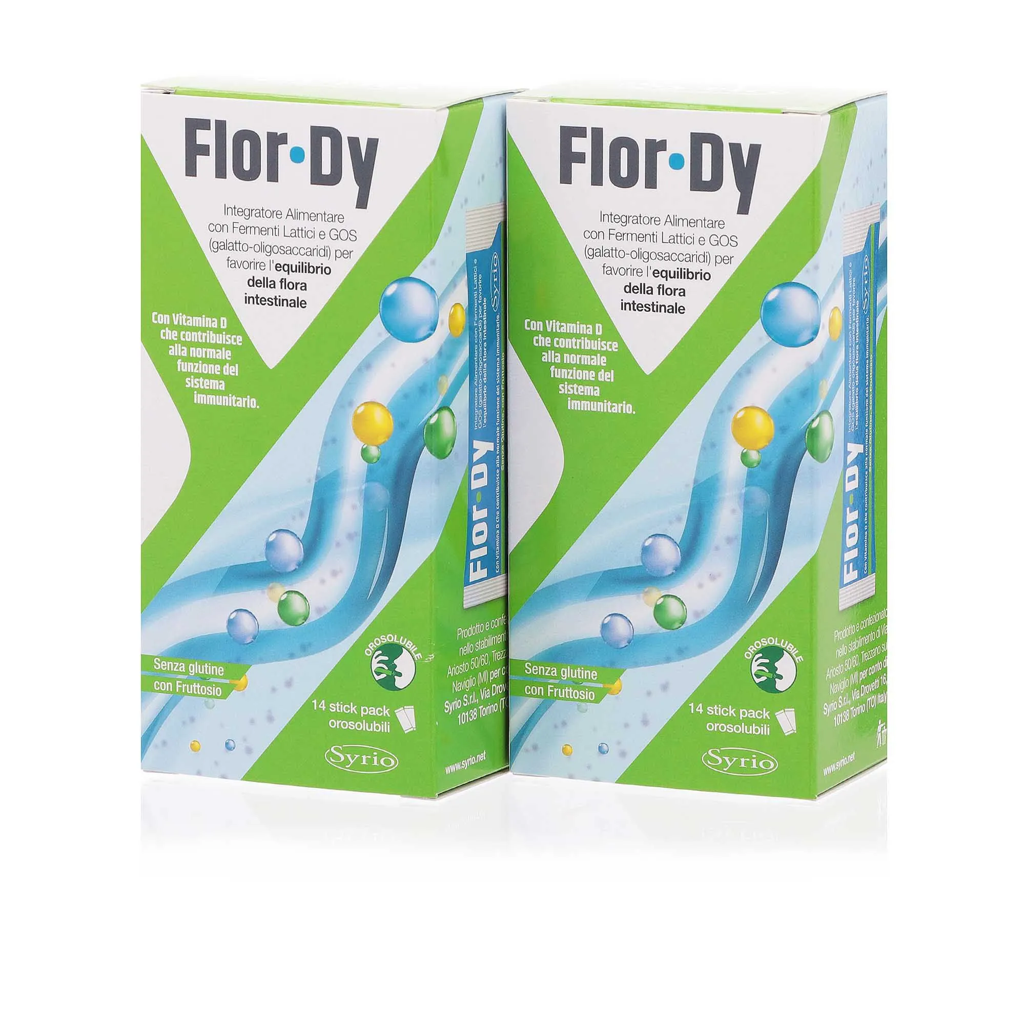 Flor-Dy Integratore alimentare (2x14 bustine)