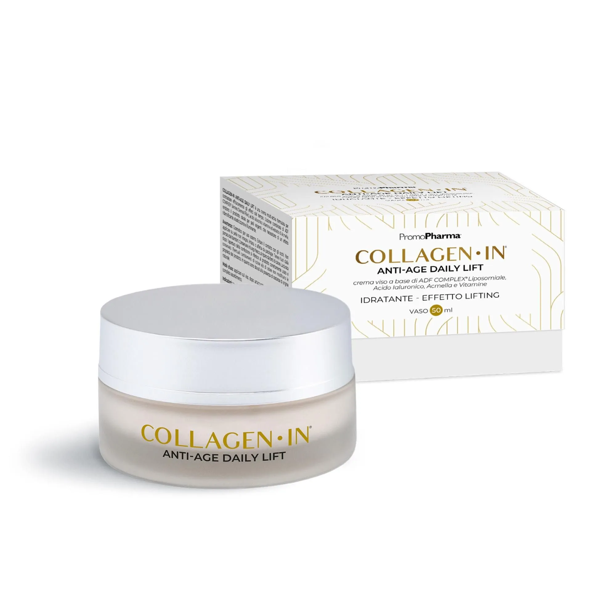 Collagen-IN Crema viso con acido ialuronico e vitamine