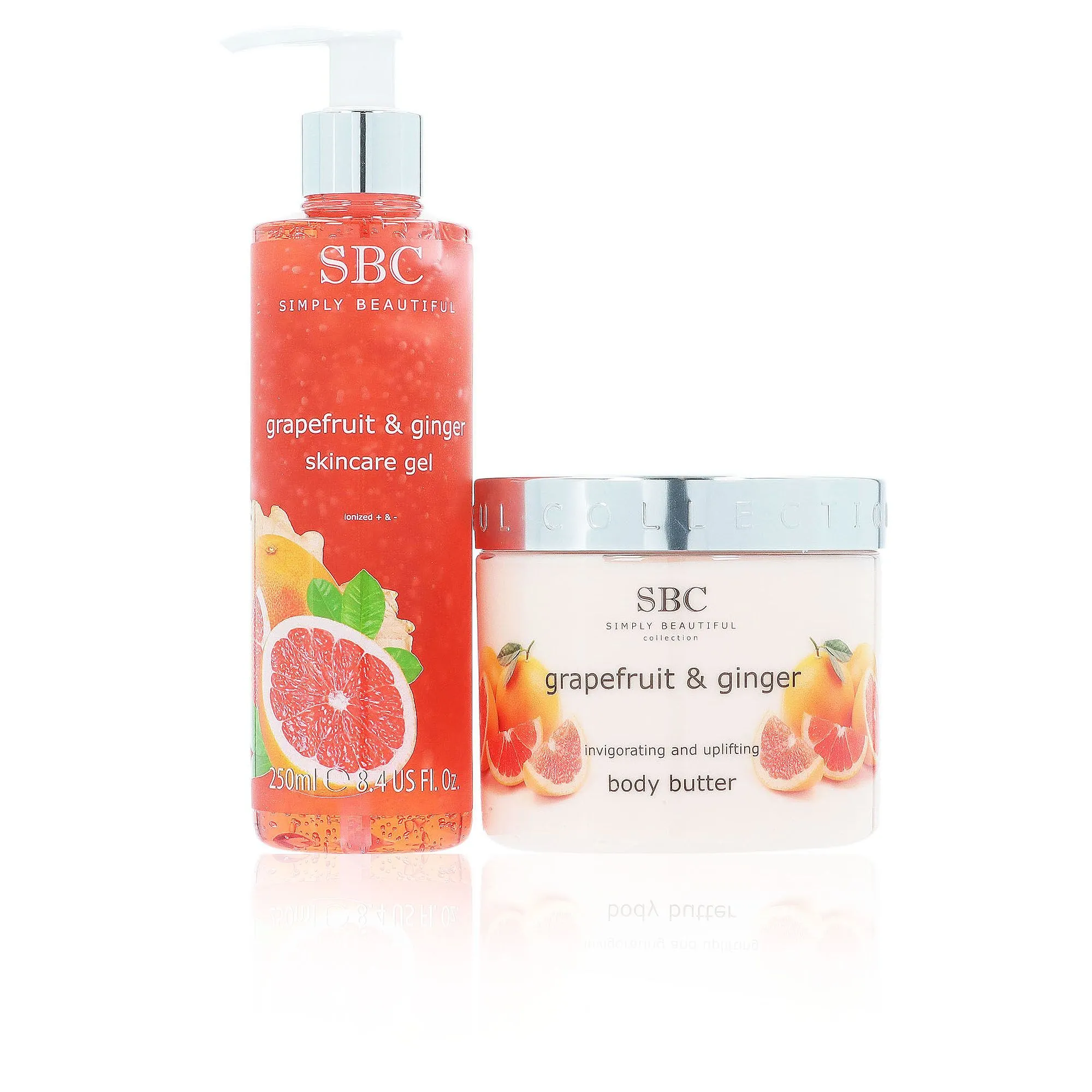 Grapefruit&Ginger Skincare gel e burro corpo (2pz)