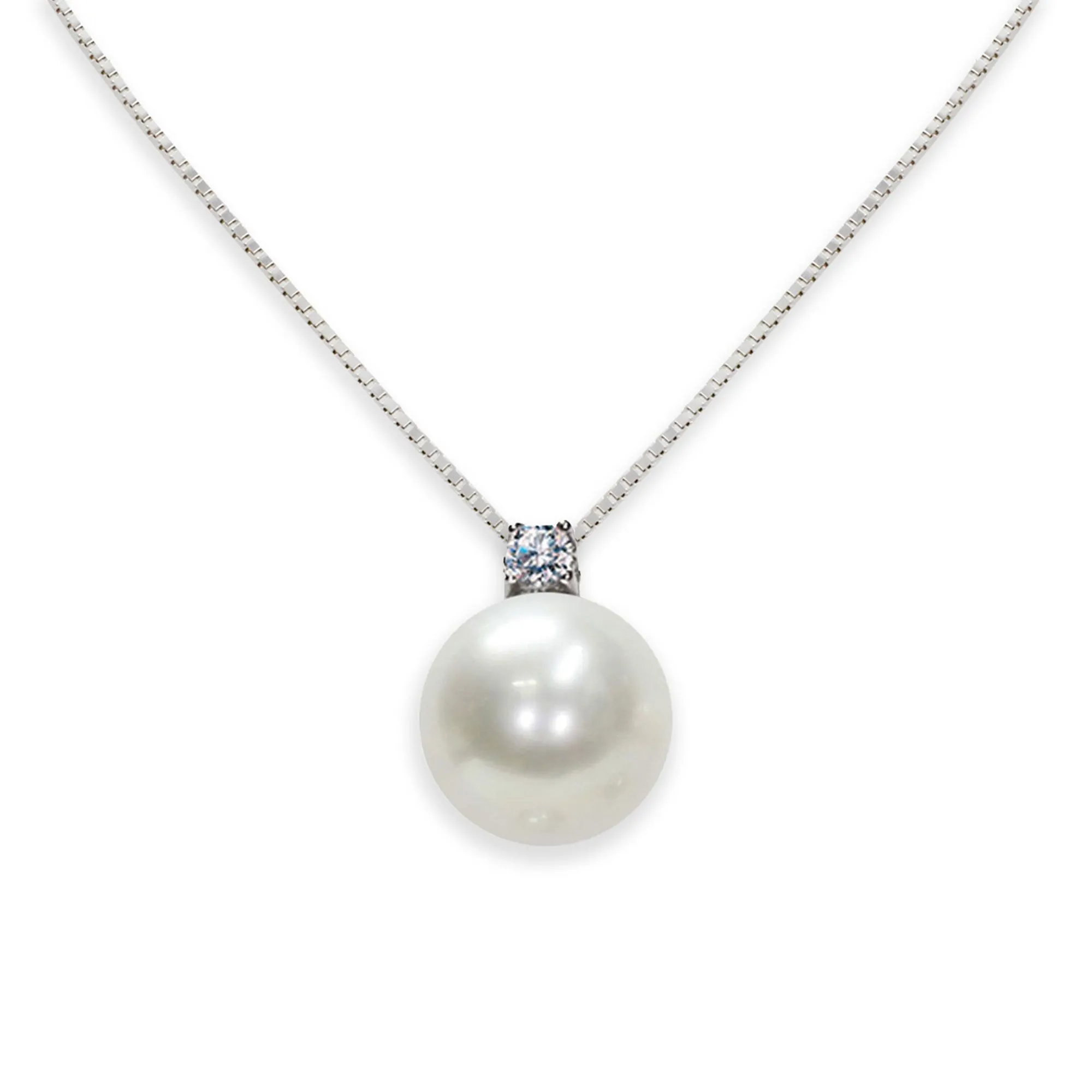 Collana in argento 925 con perla coltivata