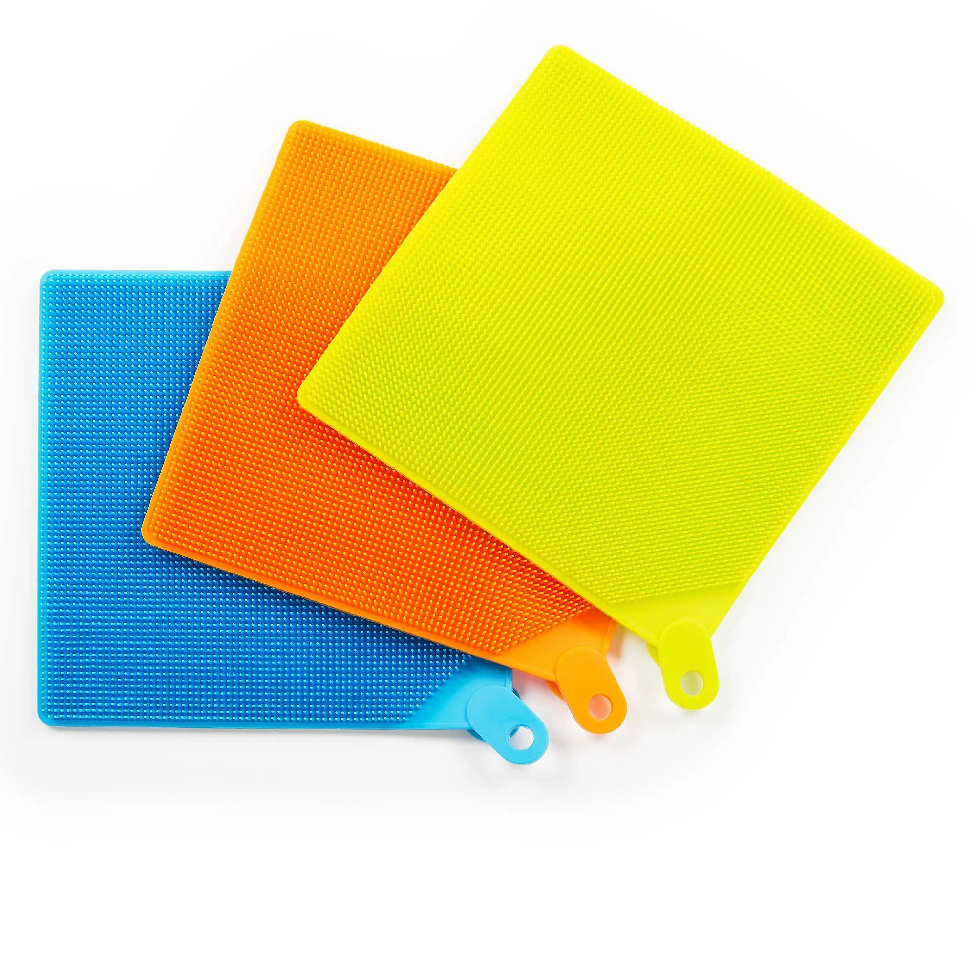 Set 3 presine multiuso in silicone con ventosa