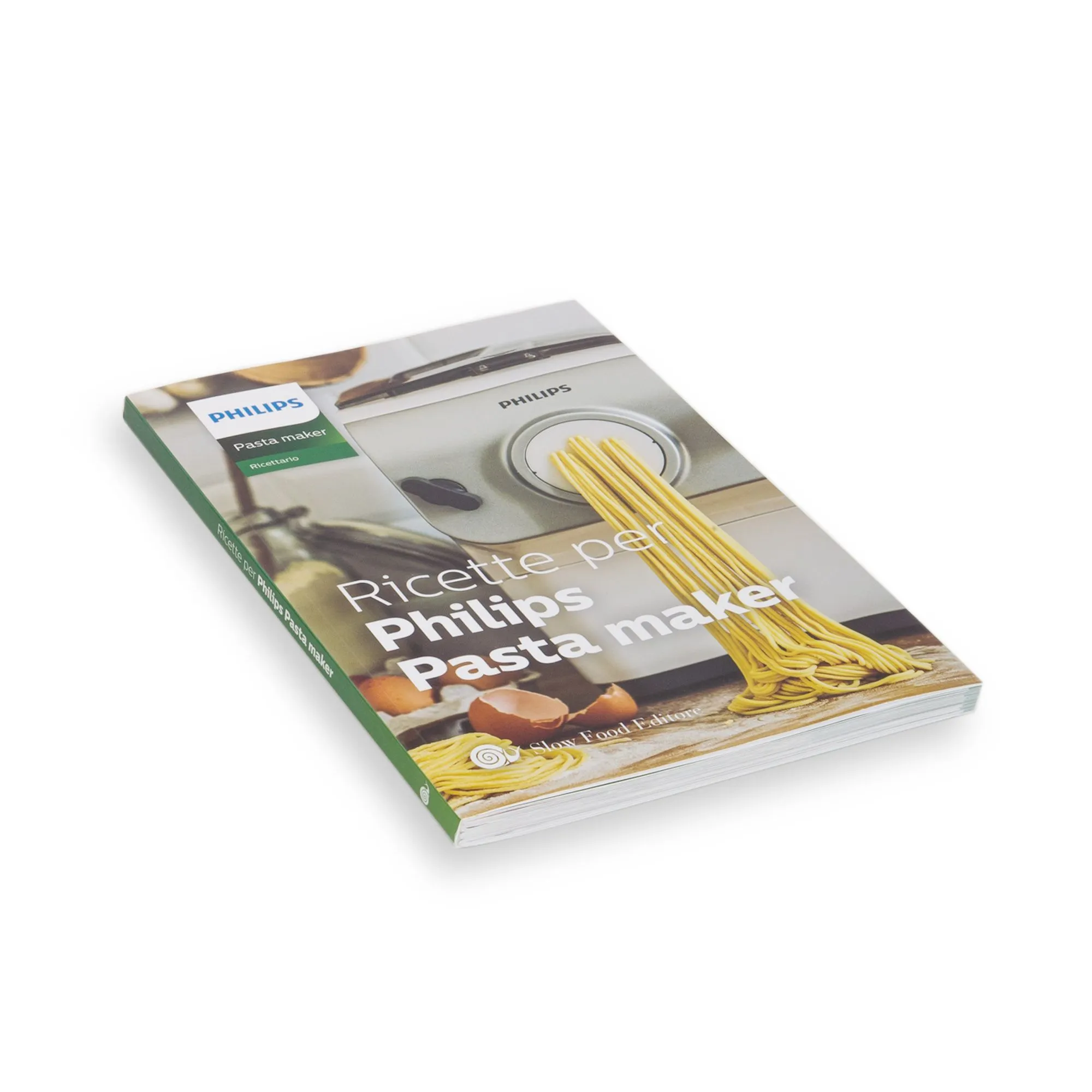 Libro di ricette di Romina Baratta per Philips Pasta Maker
