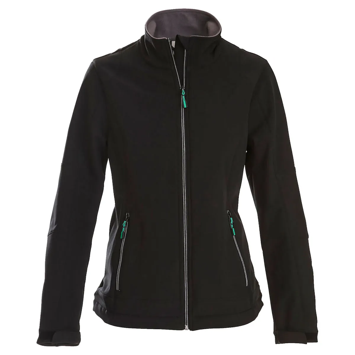 Giacca softshell da donna Mika ; Taglia 2XL; nero