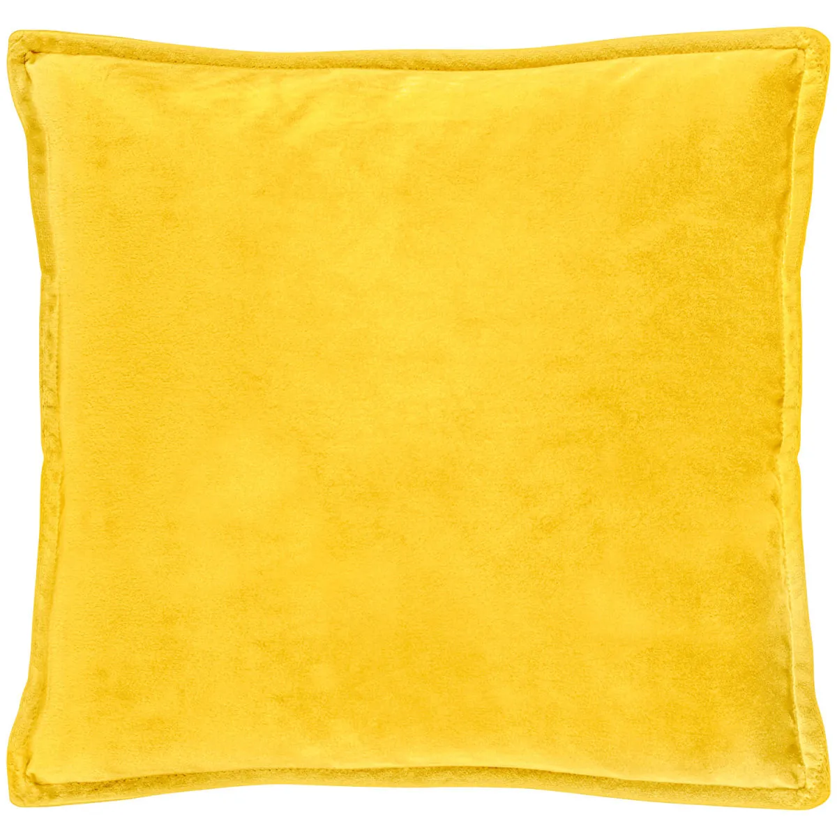 Federa cuscino in velluto Samara ; 50x50 cm (LxL); giallo; quadrata