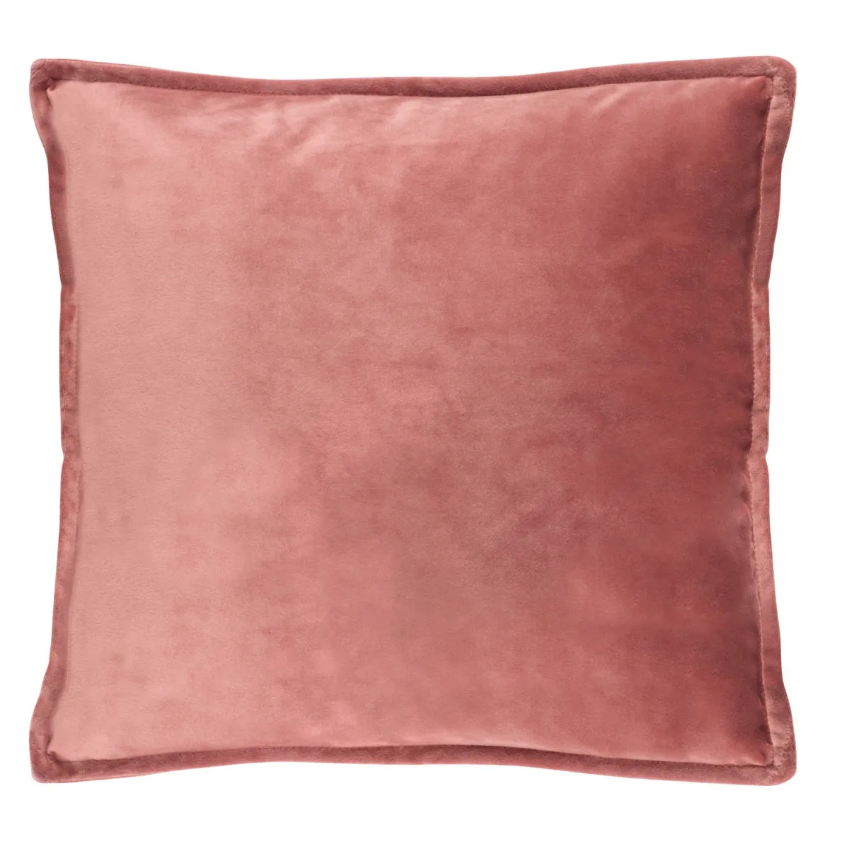 Federa cuscino in velluto Samara ; 50x50 cm (LxL); rosa antico; quadrata