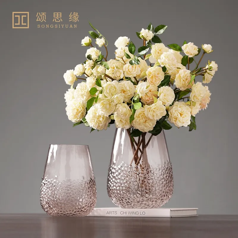 Decorazione tavolo Soggiorno Arredamento per la casa domestico Transparent vaso bicchiere Originalità Ornamento