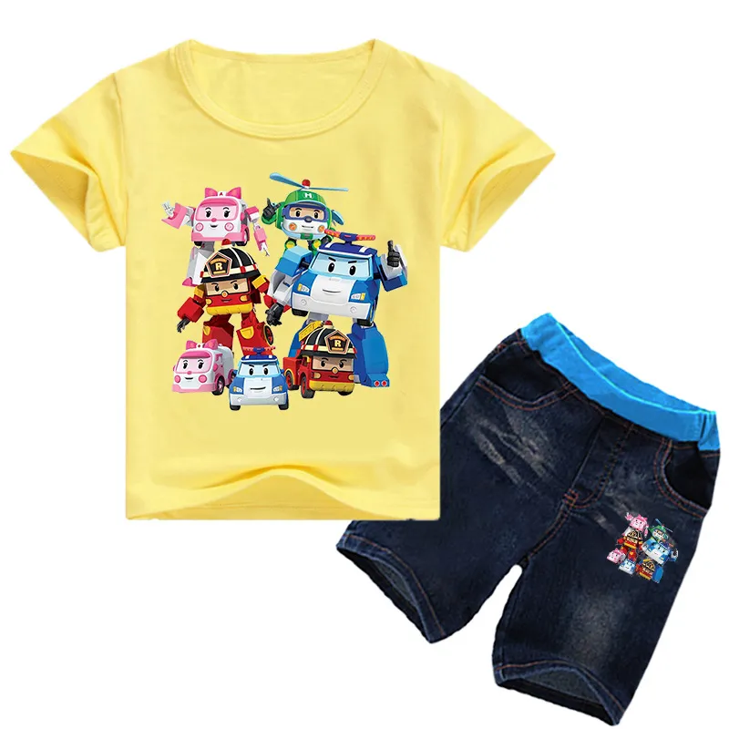 7-14 anni Genere universale Estate cotone T-shirt pantaloncini Giappone stile Corea Marchio Sreetwear Manica corta