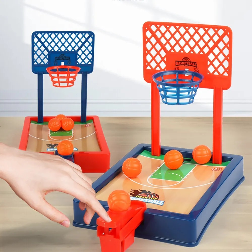 Hot Summer Desktop Gioco da tavolo Basket Finger Mini Shooting Machine Party Table Giochi sportivi interattivi per bambini Adulti